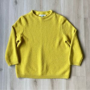Boden Marigold Wool Cashmere Blend Chunky Knit Sweater L